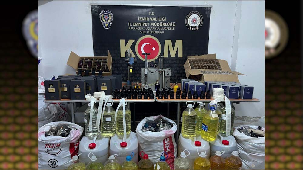 KAÇAK İÇKİ İZMİR EMNİYETİ UYARDI: SAĞLIĞINIZA DİKKAT! 13 MİLYONLUK OPERASYON