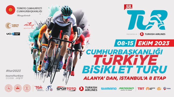 58. CUMHURBAŞKANLIĞI TÜRKİYE BİSİKLET TURU 8 EKİM PAZAR GÜNÜ ALANYA-ANTALYA ETABI İLE BAŞLIYOR