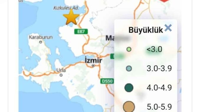 DEPREM ALİAĞA MERKEZLİ 4,2 - İntroHaber