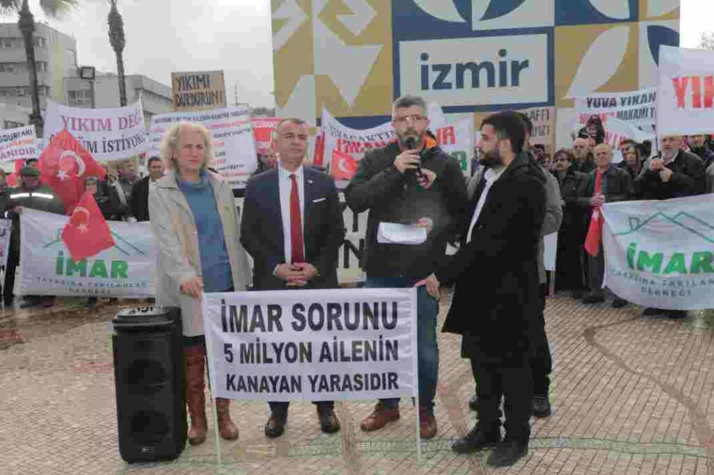 “Yapı Kayıt Mağdurları” Çözüm istiyor. Hacıoğlu: “Depreme dayanıklı binalara yapı kayıt belgesi verilmeli”