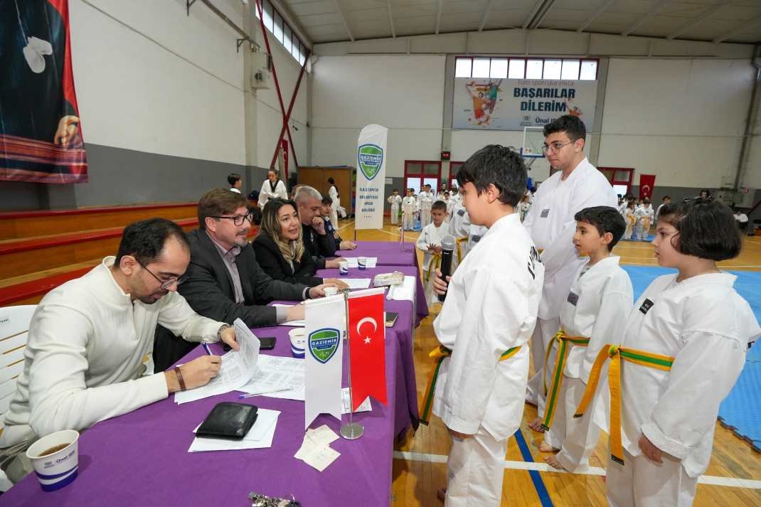 Gaziemirli Taekwondocuların Kuşak heyecanı