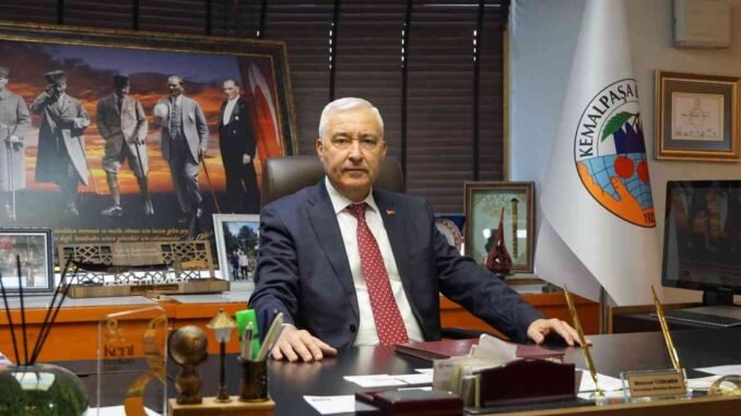 kemalpaşa beleiye BAŞKANı MAKAMıinda