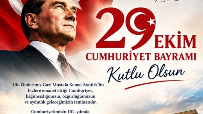 İZMİR’DE CUMHURİYET’İN 103. YILINA COŞKULU KUTLAMA: CUMHURİYET MEŞALESİ KARABAĞLAR'DA YANDI! - İntroHaber